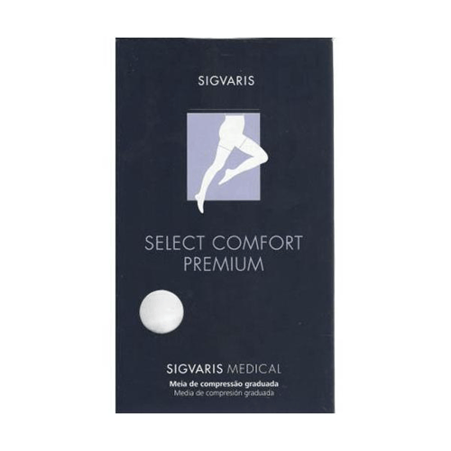 Meia Coxa Med Sigvaris Select Comfort Premium Pa 862Pafm1a33 20 30Mmhg M1 Natural Uni