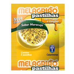 Imagem do produto Melagrião - Maracujá 1X5 Pastilhas