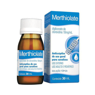 Imagem do produto Merthiolate - Incolor 30Ml