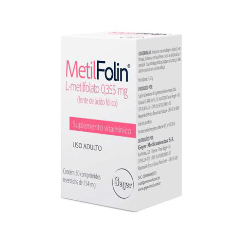 Metilfolin 0,355Mg 30 Cp