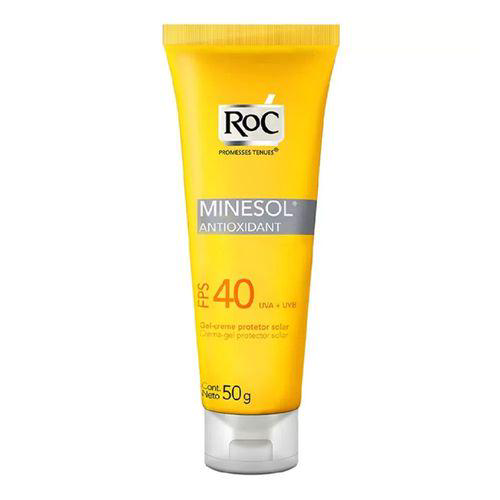 Imagem do produto Minesol - Roc Gel-Creme Antioxidante Fps 40 50G