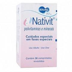 Imagem do produto Nativit - Fluor 30 Comprimidos