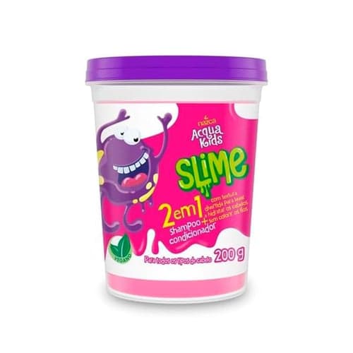 Imagem do produto Nazca Acqua Kids Slime Shampoo 2 Em 1 Chiclete 200G