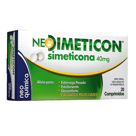 Imagem do produto Neodimeticon - 40Mg 20 Comprimidos