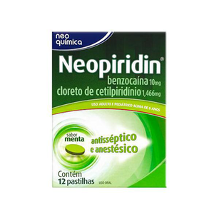 Neopiridin - 12 Pastilhas