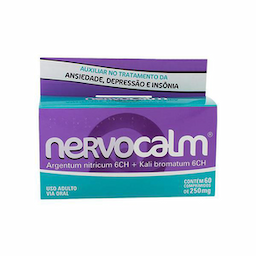 Nervocalm Com 60 Comprimidos 250Mg