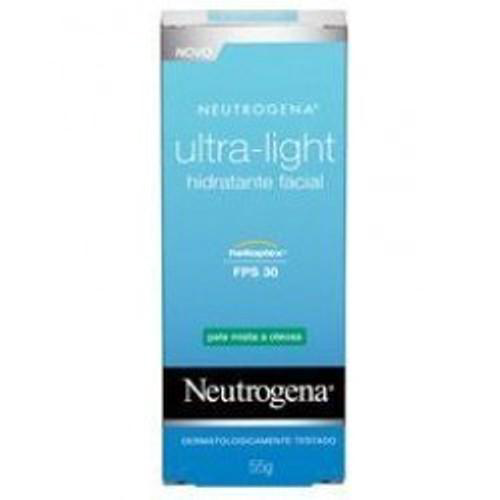 Imagem do produto Neutrogena - Ultra-Light Hidratante Facial Pele Mista A Oleosa Fps 30 55G