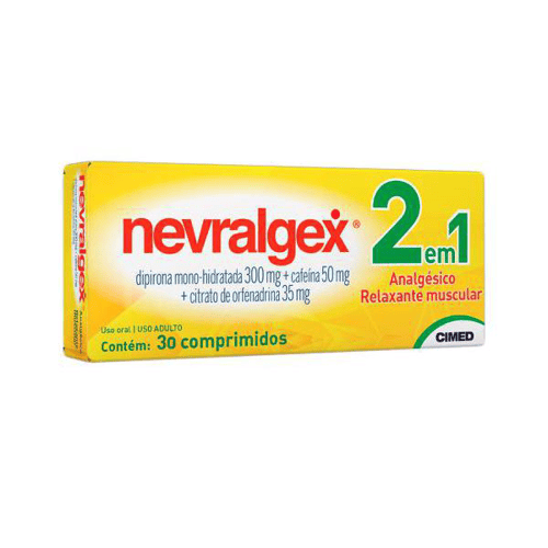 Nevralgex Com 30 Comprimidos