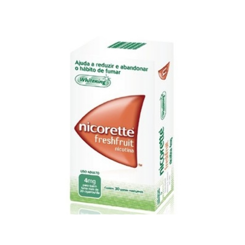 Imagem do produto Nicorette - Fresh E Fruit 4Mg 30 Tabletes
