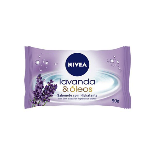 Imagem do produto Nivea Bath Care Sabonete Hidratante Lavanda 90G