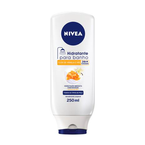 Imagem do produto Nivea Body Hidratante Para Banho Honey Milk 250Ml