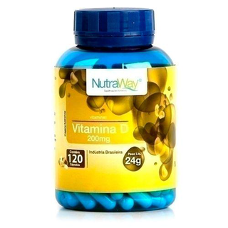 Imagem do produto Nutraway Vitamina D 120 Cápsulas 200Mg Nutraway