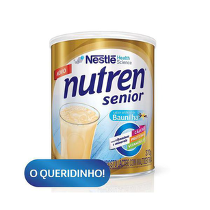 Imagem do produto Nutren Senior Composto Lácteo Sabor Baunilha Lata 370G
