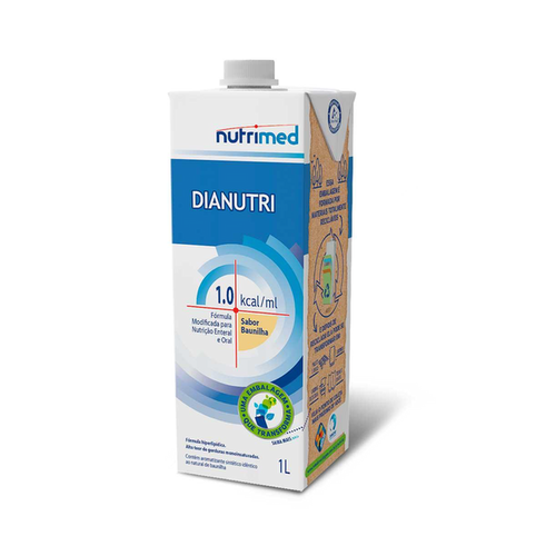 Nutri Diabetic 1.0 Baunilha Com 1 Litro Nutrimed 1L