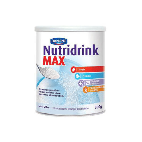Nutridrink Max Sem Sabor Suplemento Alimentar Com 350G