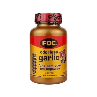 Imagem do produto Óleo - De Alho Garlic Odorless Desodorizado Fdc Com100 Cápsulas