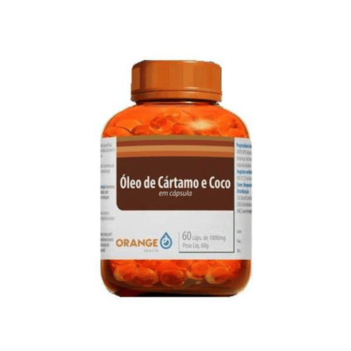 Imagem do produto Óleo De Cartamo Coco 1000Mg Cartamo Coco 1000Mg Com 60 Cápsulas