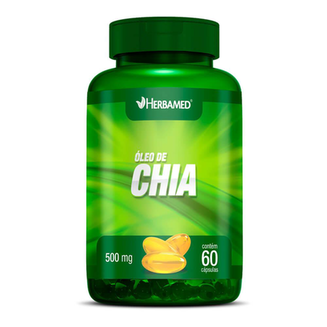 Imagem do produto Oleo De Chia 500Mg 60 Cápsulas
