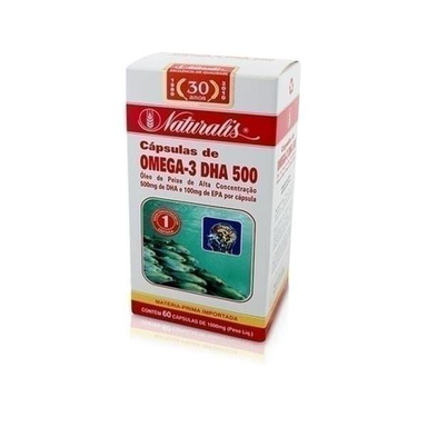 Imagem do produto Omega3 - Dha 500Mg C 60 Cápsulas - Naturalis