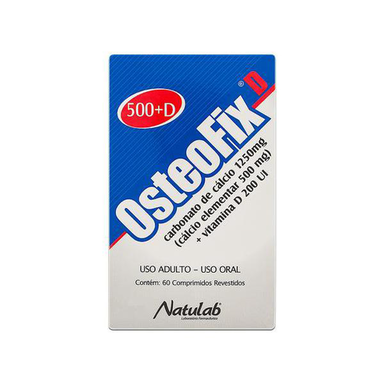 Imagem do produto Osteofix - 500 D C 60 Comprimidos