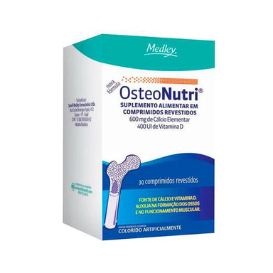 Imagem do produto Osteonutri 600Mg+400Ui 30 Comprimidos