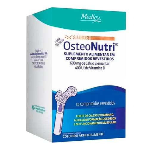 Osteonutri 600Mg+400Ui360 Comprimidos