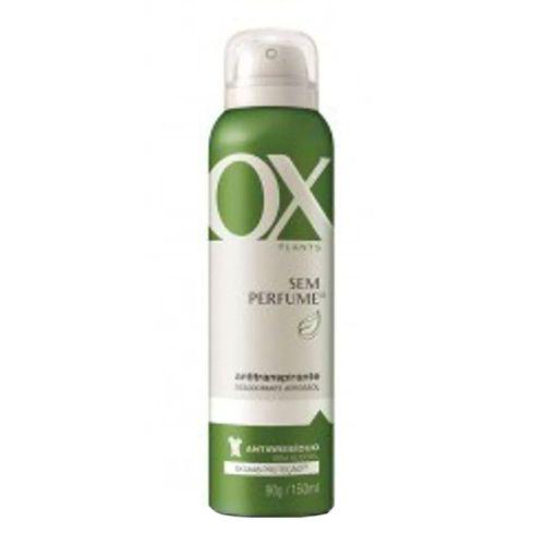 Imagem do produto Ox Plants Desodorante Aerosol Sem Perfume 150Ml