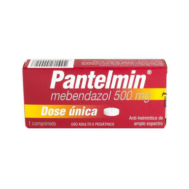 Imagem do produto Pantelmin - 500Mg 1 Comprimidos