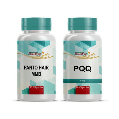 Imagem do produto Panto Hair Mmb + Pqq 90 Cápsulas