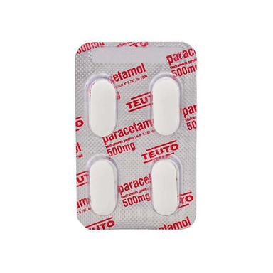 Imagem do produto Paracetamol 500Mg C 200 Comprimidos Teu - Teuto Genérico