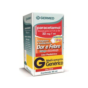 Imagem do produto Paracetamol - Crianca 60 Ml Germed Genérico
