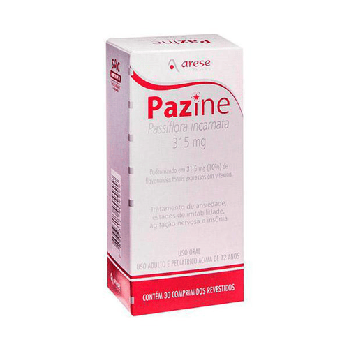 Imagem do produto Pazine 315Mg 30 Comprimidos
