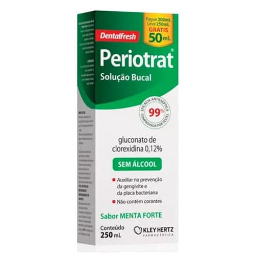 Imagem do produto Periotrat Dental Fresh Menta Sem Alcool