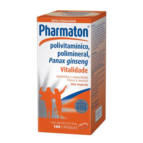 Imagem do produto Pharmaton - 100 Cápsulas