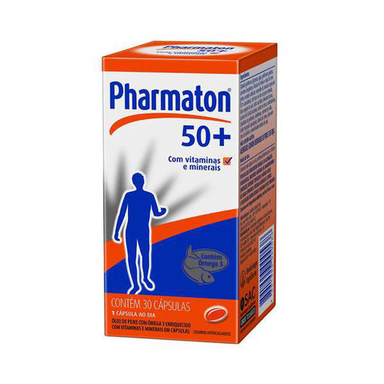 Imagem do produto Pharmaton 50 E Com 30 Cápsulas