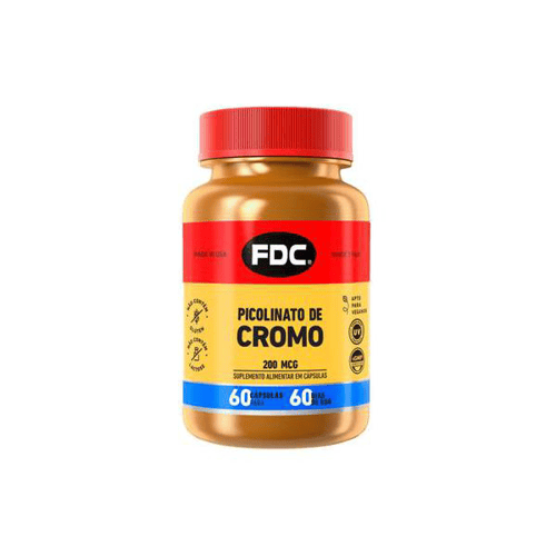 Imagem do produto Picolinato De Cromo 200Mcg Fdc 60 Cápsulas