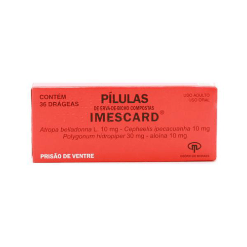 Imagem do produto Pilula - De Imescard 36 Comprimidos
