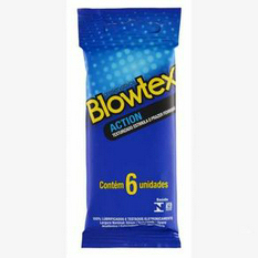 Imagem do produto Preservativo Blowtex Action C/6