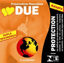 Imagem do produto Preservativo - Due Protection Com 3 Unidade