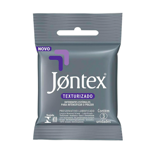 Imagem do produto Preservativo Jontex Sensation Texturizado Com 3 Unidades