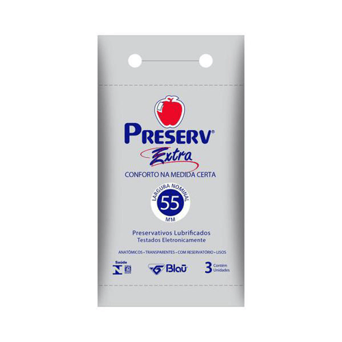 Imagem do produto Preservativo Preserv - Extra 3Un