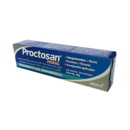 Proctosan - Pomada 20 G 6 Aplicacoes Adulto