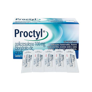 Proctyl - 15 Supositórios