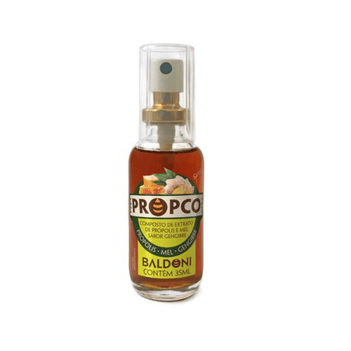 Imagem do produto Propco Spray Composto De Própolis E Mel Com Sabor Gengibre 35 Ml