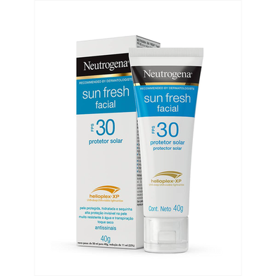 Protetor Solar Facial Neutrogena Sun Fresh FPS30 40G