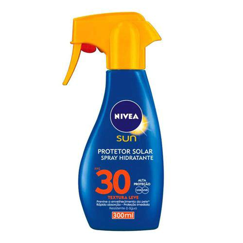 Protetor Solar Nivea Sun Fps 30 Spray Com Ação Hidratante 300Ml
