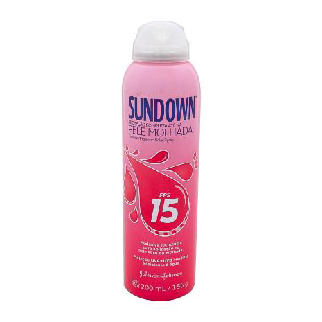 Imagem do produto Protetor - Sundown Spray Pele Molhada Fps15 Com 200 Ml