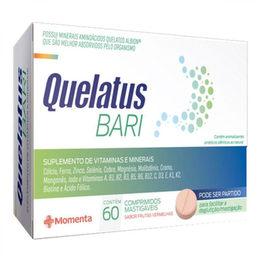 Imagem do produto Quelatus Bari Com 60 Comprimidos Mastigáveis