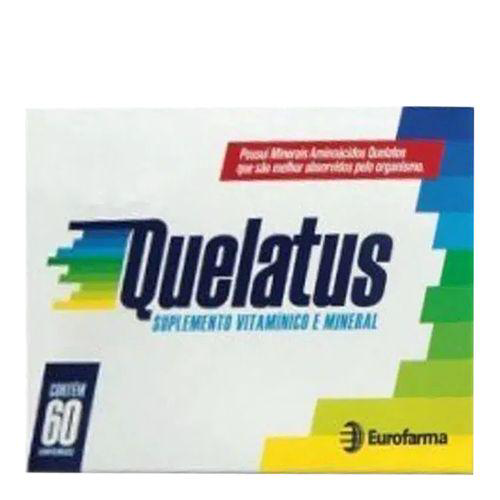 Imagem do produto Quelatus Suplemento Vitamínico E Mineral Com 60 Comprimidos