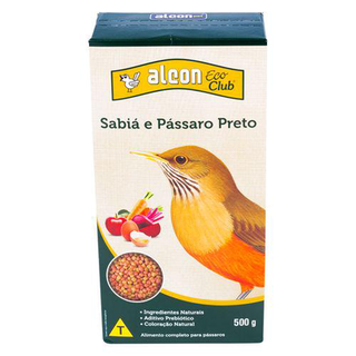 Imagem do produto Ração Alcon Eco Club Sabiá E Pássaro Preto 500G